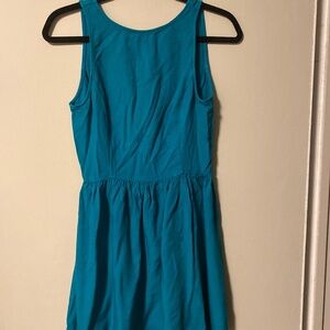 - Talula dress size 4, 100% rayon in deep teal colour